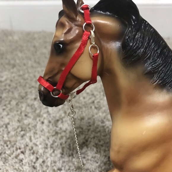 Traditional handmade Breyer horse Halter and lead - Picture 2 of 8